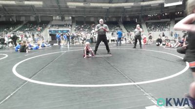 43 lbs Semifinal - Carly Holtz, Coweta Tiger Wrestling vs Harley Lewis, Sperry Wrestling Club