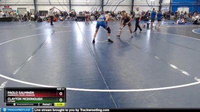 Elite 157 lbs Quarterfinal - Clayton McDonough, Luther vs Paolo Salminen, Minnesota State Mankato