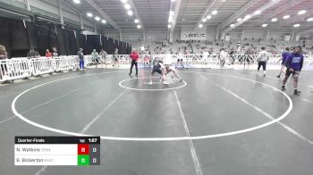 106 lbs Quarterfinal - Noah Watkins, Tennessee Wrestling Academy vs Brandon Bickerton, Team Shutt Mutts