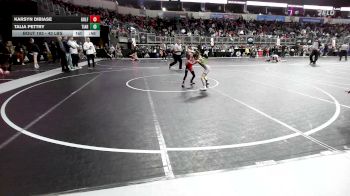 43 lbs Quarterfinal - Karsyn Dibiase, Gulf Coast WC vs Talia Pettry, Tiaras N Takedowns
