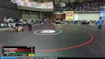 3A 132 lbs Cons. Round 3 - Kayle Bearson, Thomas Jefferson vs Lane Ovenell, Stanwood