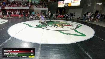 132 lbs Round 2 (8 Team) - Austin Woodard, Canyon vs Caleb McFadden, Fort Worth Benbrook