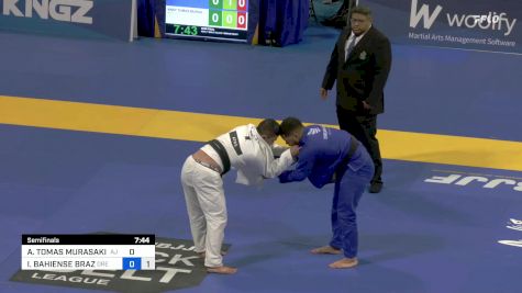 ANDY TOMAS MURASAKI PEREIRA vs ISAQUE BAHIENSE BRAZ 2023 World Jiu-Jitsu IBJJF Championship