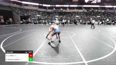 143 lbs Consi Of 8 #2 - Demarkus Lyddon-allen, Grab And Twist vs Ricky Bowermaster, Florida National Team