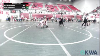 67 lbs Rr Rnd 2 - Rye Bowerman, Madill Takedown vs Rori Hammond, Carl Albert