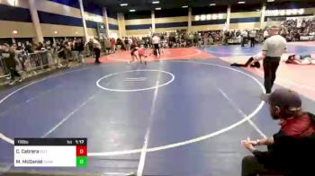 116 lbs Round Of 32 - Clarissa Cabrera, Celtic WC vs Marjorie M. McDaniel, Team Aggression