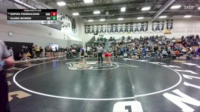 115 lbs Champ. Round 1 - Alaina McNees, H.E.M. vs Sophia Pourkaldani, Rawlins