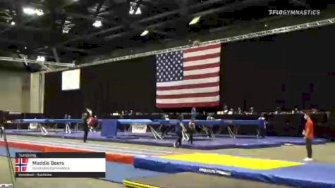 Maddie Beers - Tumbling, Southlake Gymnastics - 2021 USA Gymnastics Championships