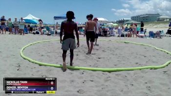 106-115 lbs Round 2 - Denzel Benton, Cary Devil Dogs Wrestling Club vs Nickolas Tann, North Carolina