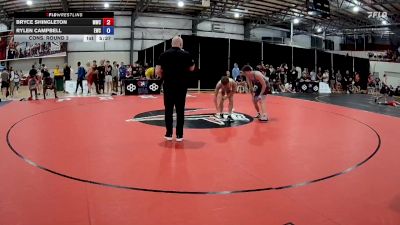 61 kg Cons. Round 3 - Bryce Shingleton, Michigan Wrestling Club vs Rylen Campbell, Eagles Wrestling Club