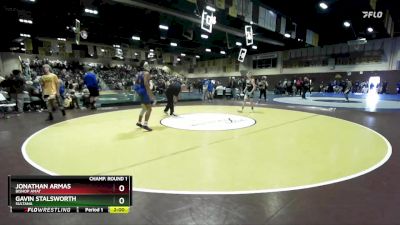 126 lbs Champ. Round 1 - Jonathan Armas, Bishop Amat vs Gavin Stalsworth, Sultana