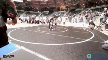 46 lbs Quarterfinal - Elliott Liogghio, Andover Wrestling Club vs Duke Hawkins, Checotah Matcats