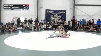 58 kg Final - Emma Bacon, Mat Demon - W vs Anastasia Rodnikova, Wyoming Seminary - W