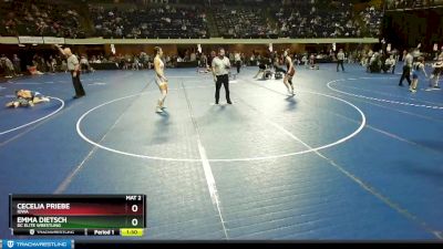 148 lbs Round 2 - Cecelia Priebe, Iowa vs Emma Dietsch, DC Elite Wrestling