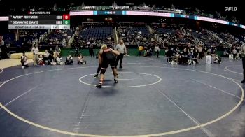 3A 215 lbs 3rd Place Match - Dewayne Davis, North Gaston High School vs Avery Rhymer, St. Stephens High School
