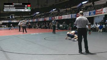 120 lbs Quarters & Wb (16 Team) - Daxon Marois, Smithfield vs Xaiden Holly, Denbigh