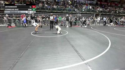65 lbs Round Of 16 - Ari Ramadani, F.l.o.w. vs Cornelius Diaz, Mahwah