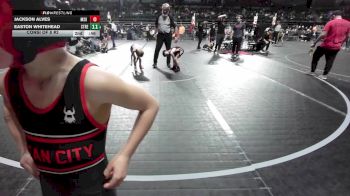 61 lbs Consolation - Cole Selby, Ocean City vs Caleb Glennon, F.l.o.w.