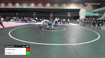 220 lbs Round Of 64 - William Adamson, Mountain Ridge High School vs Deylin Miller, Green River