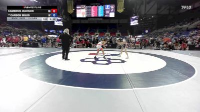 113 lbs Cons. Sub-rd Of 16 - Cameron Jackson, CA vs Carson Miles, AZ