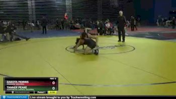 160 lbs Cons. Round 7 - Tanner Peake, Hunterdon Central Regional vs Dakota Morris, Kingsway Regional