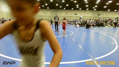65 lbs Rr Rnd 4 - Rex Stewart, Mat Union Misfits 9U 2 vs Jude Varela, Team Savage 9U