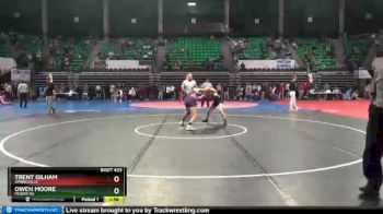 145 lbs Quarterfinal - Trent Gilham, Springville vs Owen Moore, Moody Hs
