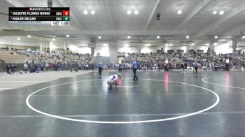 125 lbs Quarterfinal - Kailee Miller, Higher Calling Wrestling vs Juliette Flores Rubio, Blackman Wrestling Club