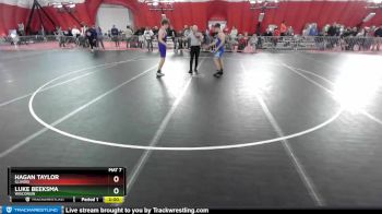 150 lbs Champ. Round 2 - Luke Beeksma, Wisconsin vs Hagan Taylor, Illinois