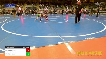 58 lbs Consolation - Robert Walker, Fitness Fight Factory Wrestling Club vs Ronan Niemer, Contender Wrestling Academy