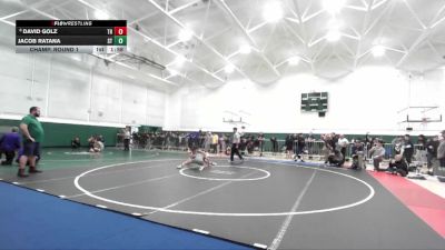 126 lbs Champ. Round 1 - Jacob Ratana, South Torrance vs David Golz, Trabuco Hills