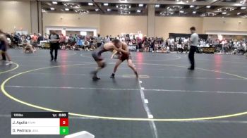 109 lbs Consi Of 32 #2 - Jake Agolia, Team So-Cal WC vs Dru Pedroza, Legacy WC