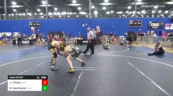 102 lbs Consi Of 8 #2 - Jacob Chase, Hawkeyes vs Wyatt Nachreiner, Midwest Strong