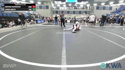 120-130 lbs Rr Rnd 4 - Denver Norwood, Cowboy Wrestling Club vs Jared Smith, Tonkawa Takedown Club