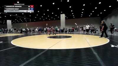 155 lbs Cons. Semis - JaMarcus Siemens, OK vs Harrison Daily, OK