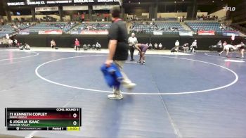 285 lbs Cons. Round 5 - 5 Joshua Isaac, Missouri Valley vs 11 Kenneth Copley, Embry-Riddle