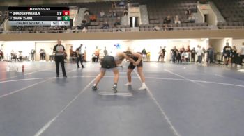 172 Championship Bracket Champ. Round 1 - Gavin Zabel, Byron vs Braden Hatalla, Stillwater