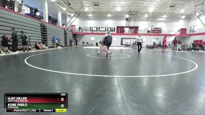 285 lbs Cons. Round 5 - Kobe Pablo, Emmanuel vs Ajay Hiller, East Stroudsburg
