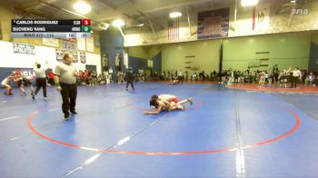 113 lbs Cons. Round 4 - Sucheng Vang, Northwood vs Carlos Rodriguez, Elsinore