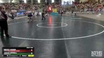 A 160 lbs Cons. Round 1 - Bryce Lander, Hume-Fogg Academic Magnet vs Angus Herrell, Greeneville