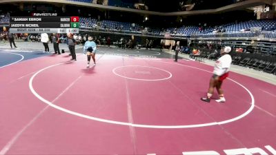 6A 235 lbs Cons. Round 2 - Saniah Ebron, Killeen Harker Heights vs Jaedyn McNeil, San Antonio Johnson