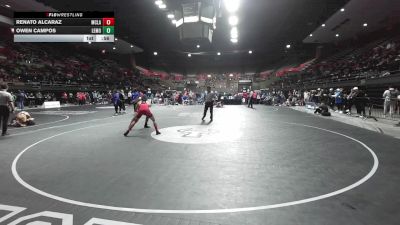 146 lbs Consi Of 16 #2 - Renato Alcaraz, McLane vs Owen Campos, Lemoore HS