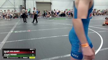 120 lbs Round 1 (8 Team) - Blaze Van Gundy, TSB vs Ethan Weiner, Kraken