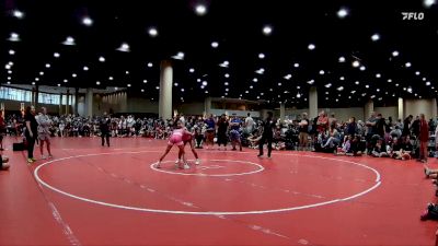 100 lbs Placement Matches (8 Team) - Isabella Johnson, NC National Team vs Hannah Ferrett, Elevation WC