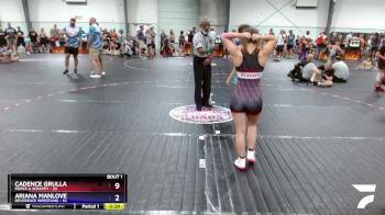 100 lbs Finals (2 Team) - Kaydee Jackson, Reverence Wrestling vs Jordan Epstein, Fierce & Scrappy