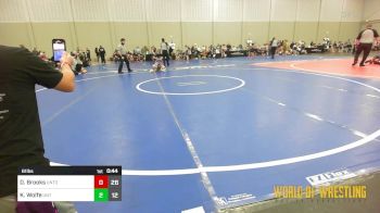 61 lbs Semifinal - Deacon Brooks, Untouchables 9u Purple vs Kason Wolfe, Untouchables 9u Black