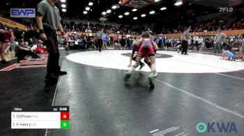 76 lbs Consolation - Tucker Coffman, Piedmont vs Ted Fuggett-Henry, Comanche Takedown Club