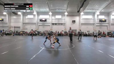 76 lbs Round 3 (8 Team) - Mason Stafford, West Virginia Wild vs Mikeal Jones, Contenders WA Blue
