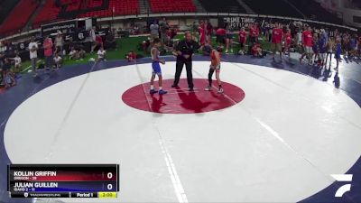 65 lbs Cross Bracket (8 Team) - Kollin Griffin, Oregon vs Julian Guillen, Idaho 2