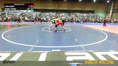135 lbs Round Of 128 - Luke Garza, Team Aggression vs Daniel Young, Cats Wrestling Club